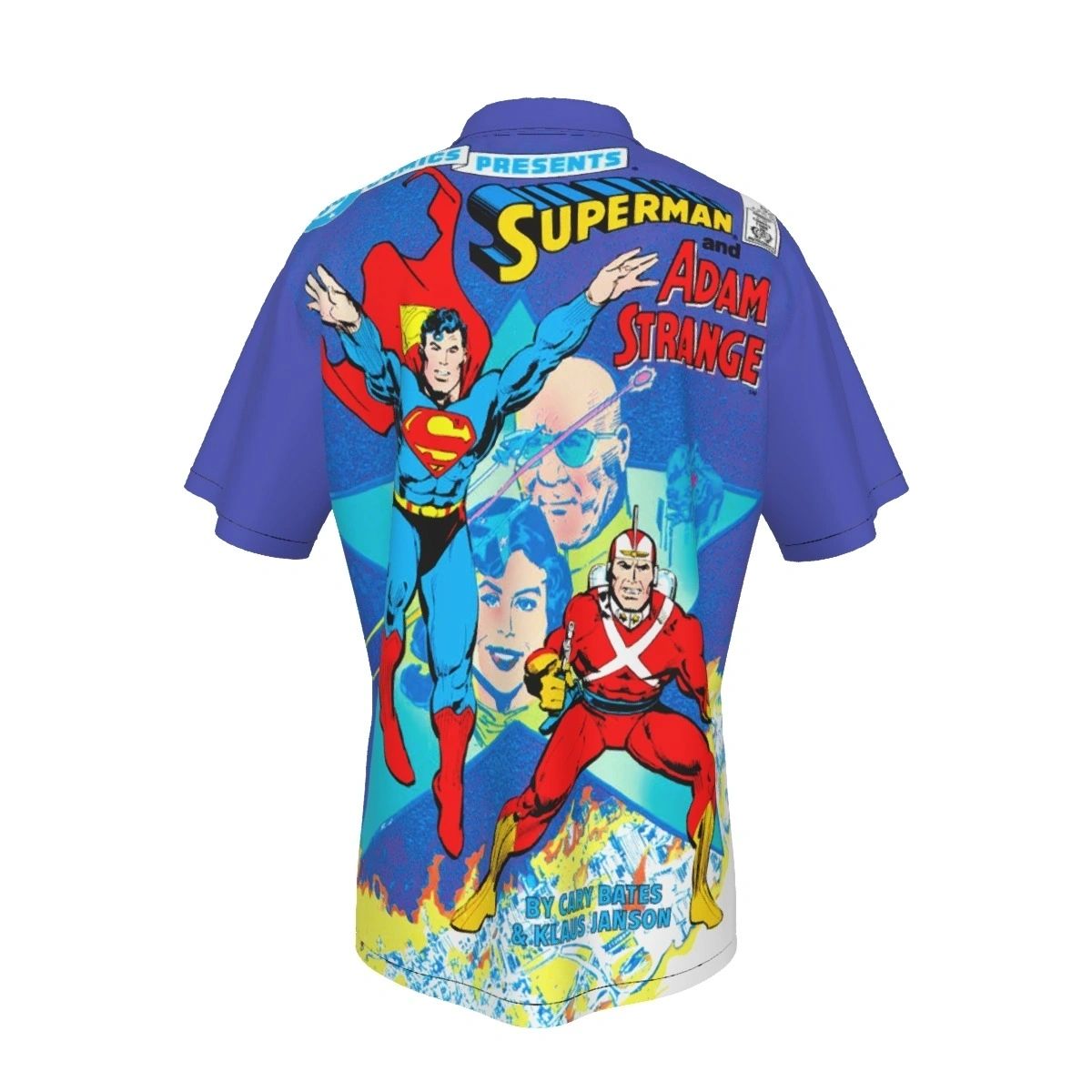 DC COMICS PRESENTS 82 OVER PRINT SHIRT & TANK - ADAM STRANGE