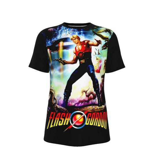 FLASH GORDON MOVIE POSTER 2 PINUP OVER PRINT SHIRT & TANK