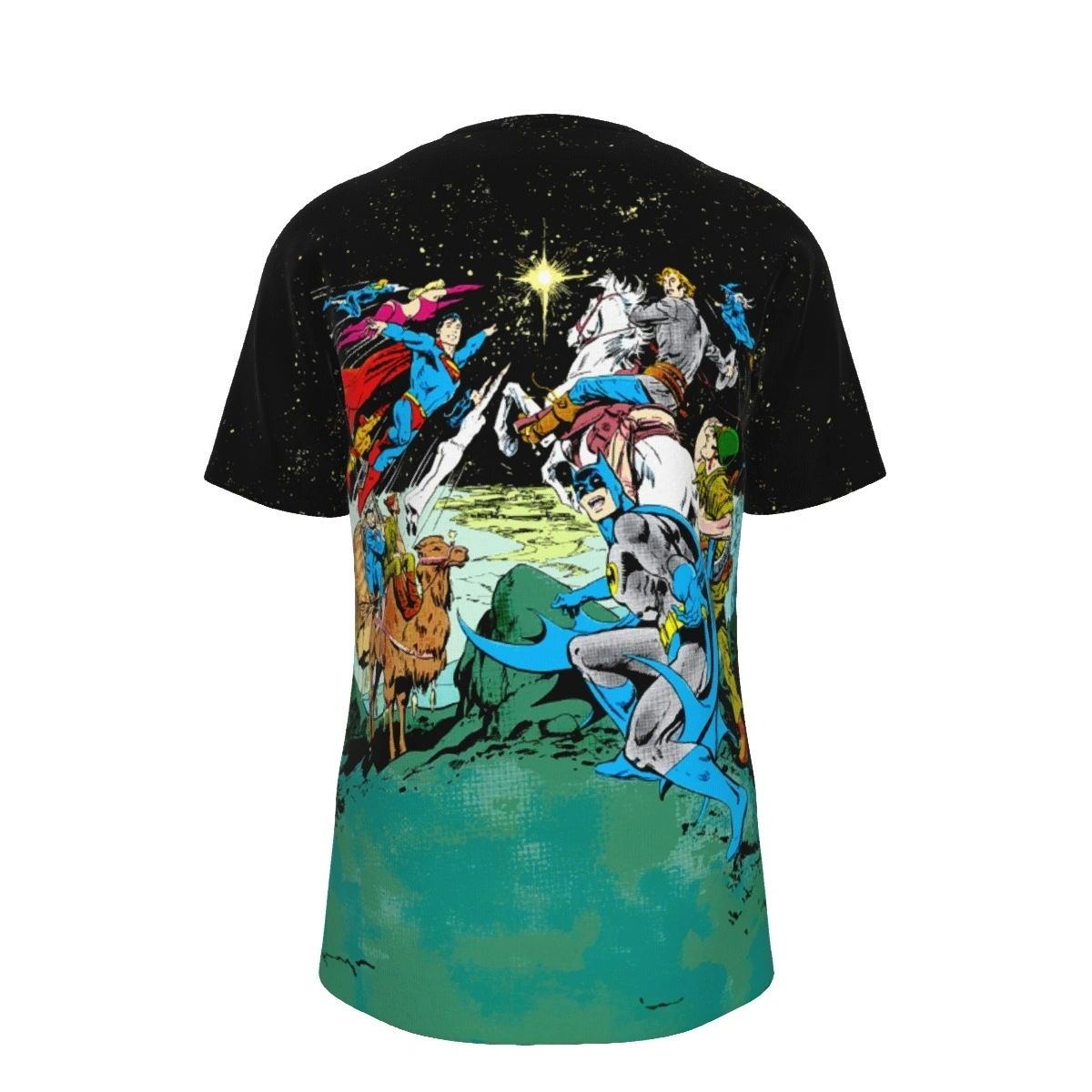 DC SUPERSTARS HOLIDAY SPECIAL OVER PRINT SHIRT & TANK