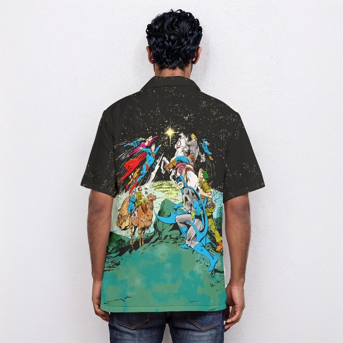 DC SUPERSTARS HOLIDAY SPECIAL OVER PRINT SHIRT & TANK