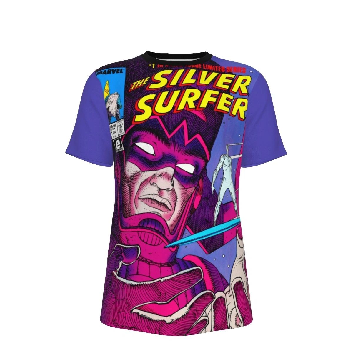 SILVER SURFER 1 V4 OVER PRINT SHIRT & TANK