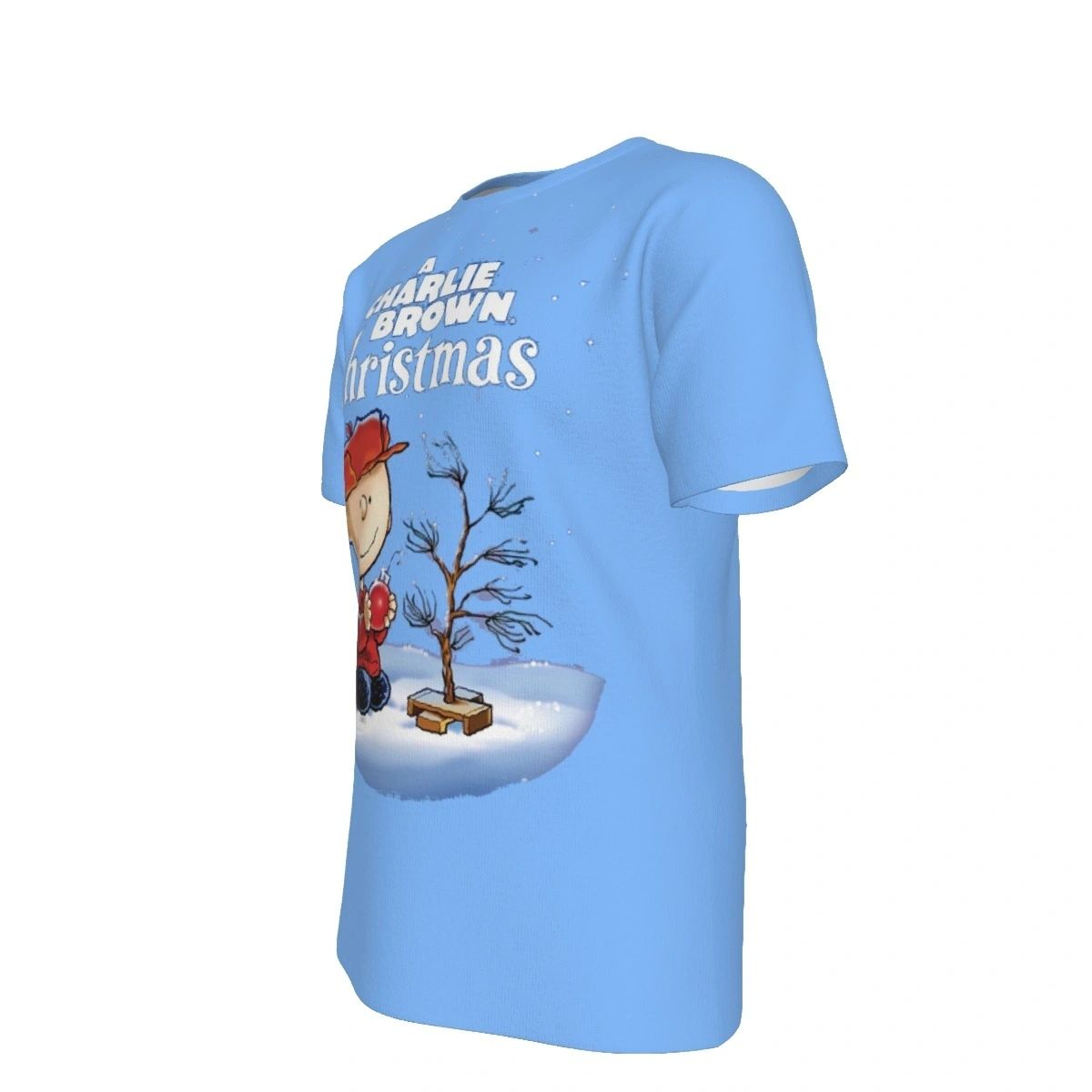 A CHARLIE BROWN CHRISTMAS OVER PRINT SHIRT & TANK