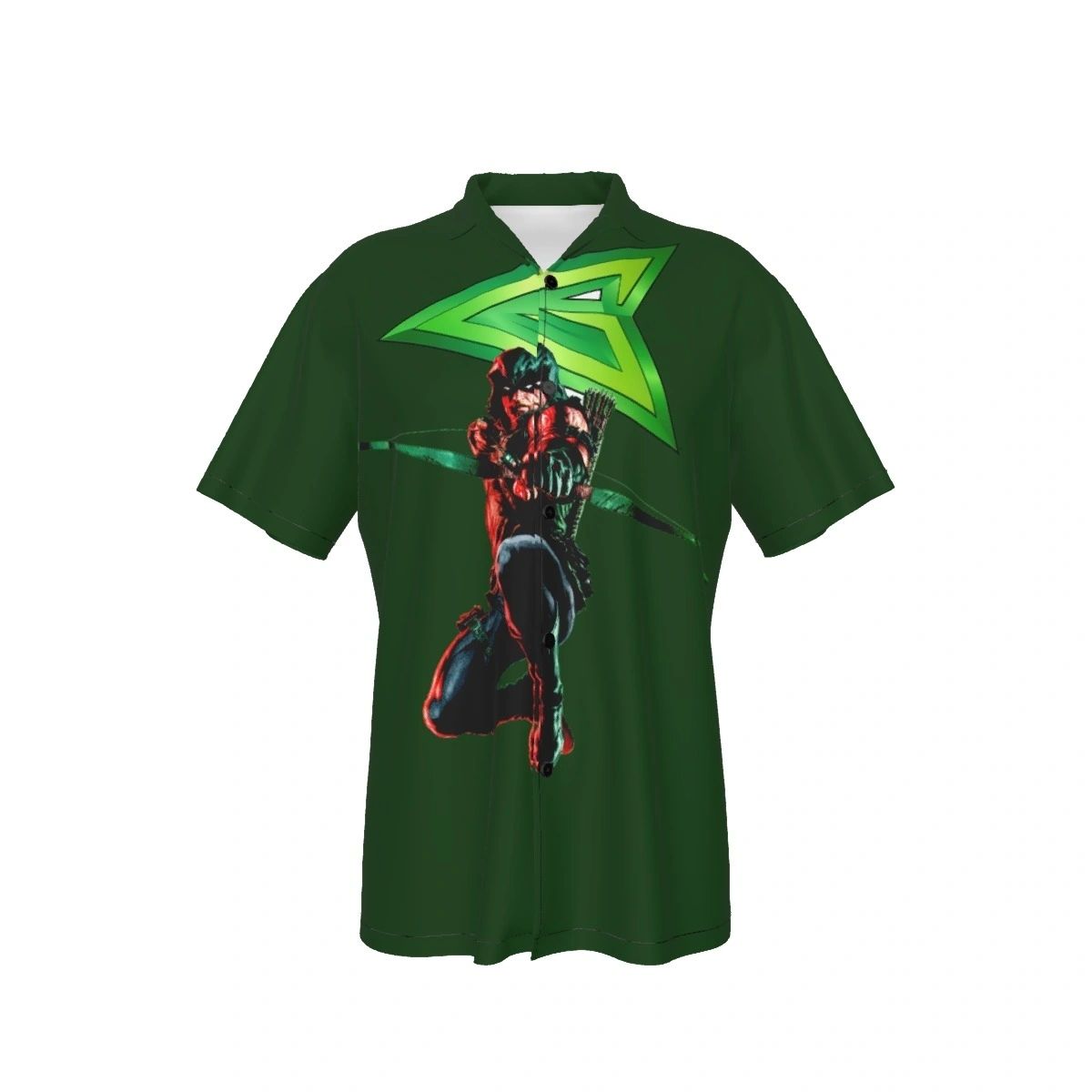 GREEN ARROW 5 V4 OVER PRINT SHIRT & TANK
