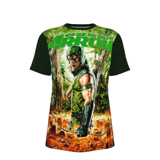 GREEN ARROW 1 V4 OVER PRINT SHIRT & TANK