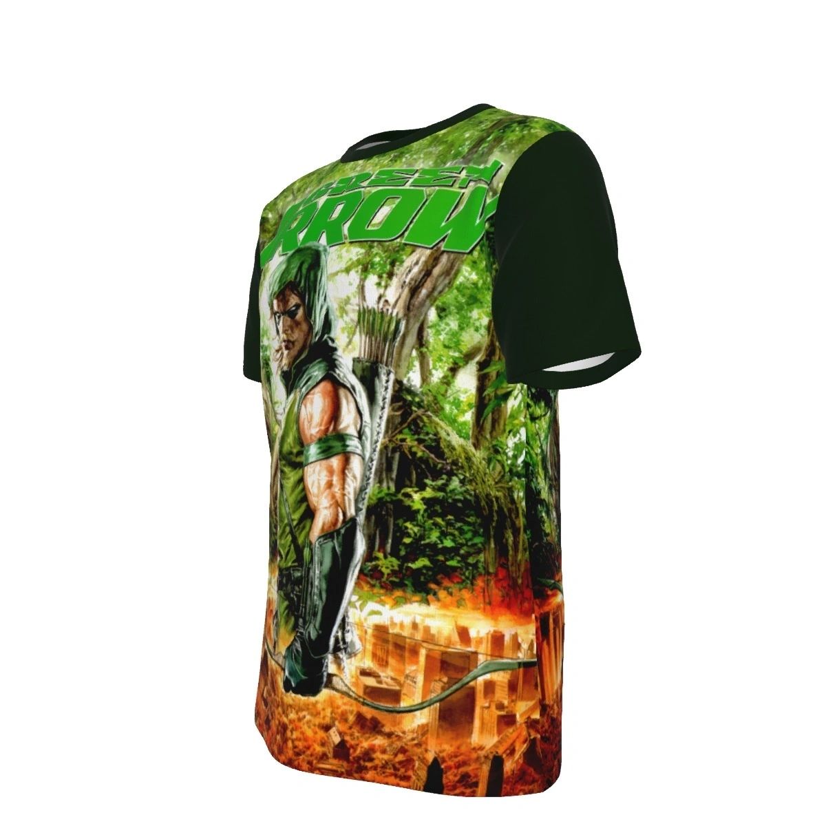 GREEN ARROW 1 V4 OVER PRINT SHIRT & TANK