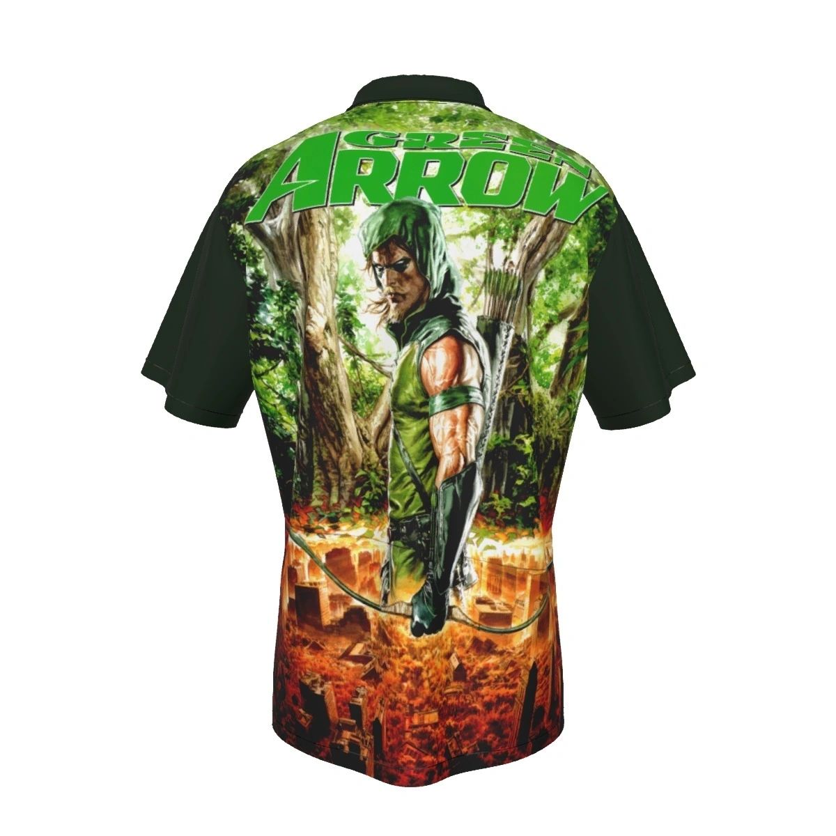 GREEN ARROW 1 V4 OVER PRINT SHIRT & TANK