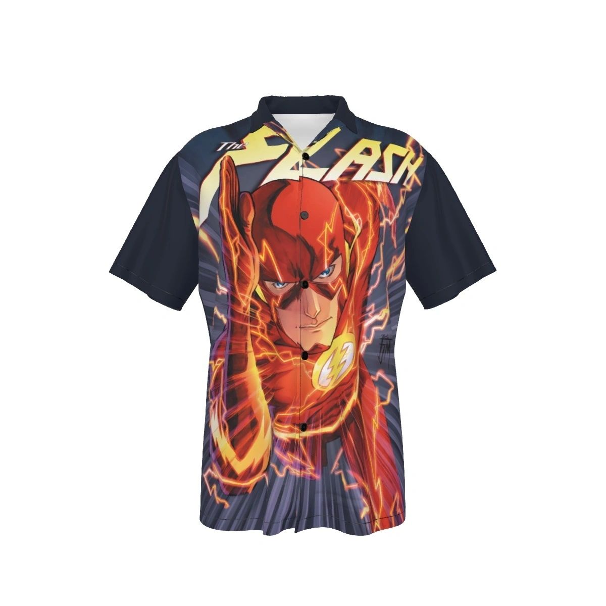 FLASH 52 17 ALL OVER PRINT SHIRT AND TANK