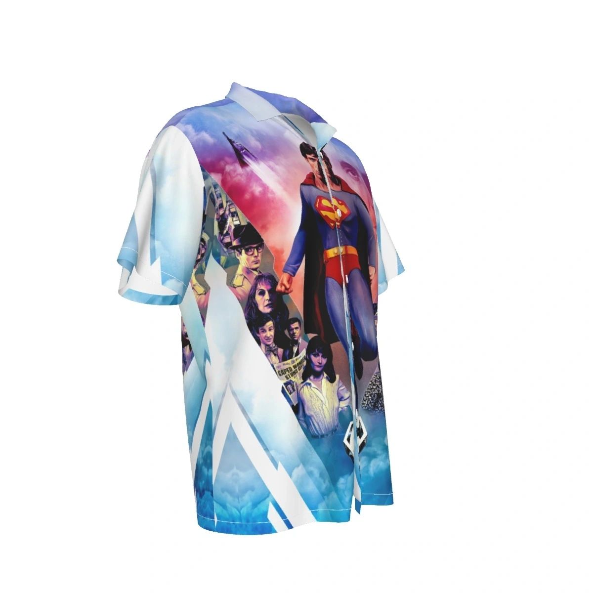 SUPERMAN THE MOVIE POSTER 1 OVER PRINT SHIRT & TANK
