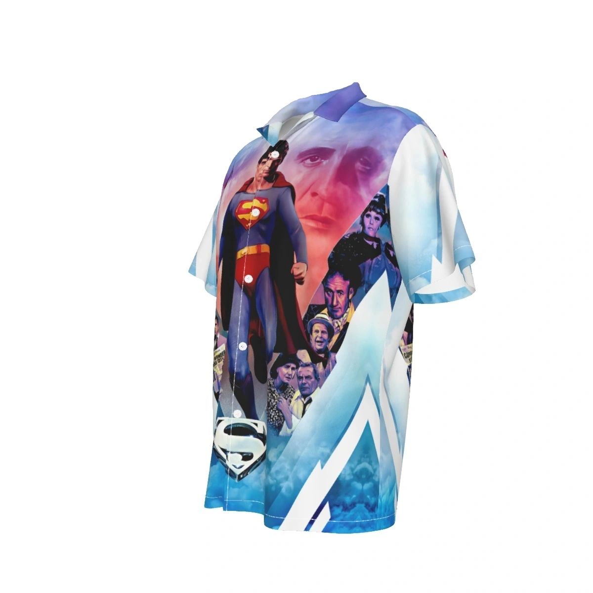 SUPERMAN THE MOVIE POSTER 1 OVER PRINT SHIRT & TANK