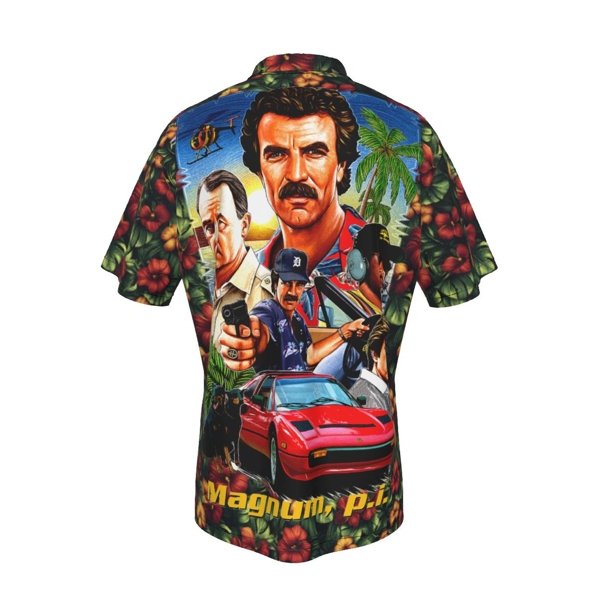 MAGNUM PI OVER PRINT SHIRT & TANK