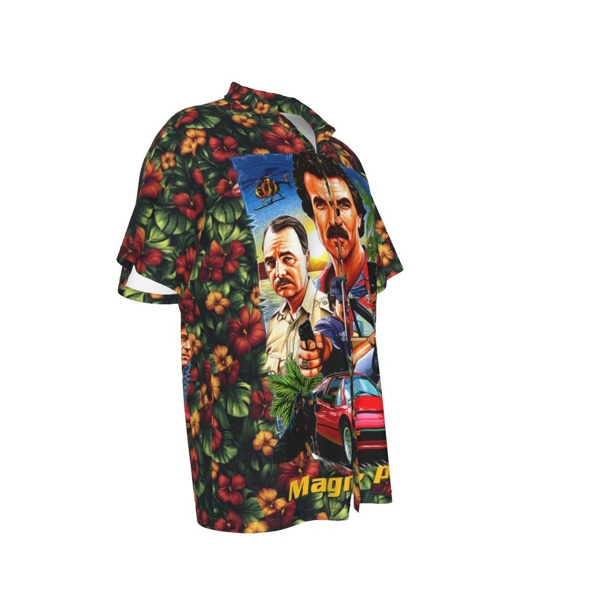 MAGNUM PI OVER PRINT SHIRT & TANK