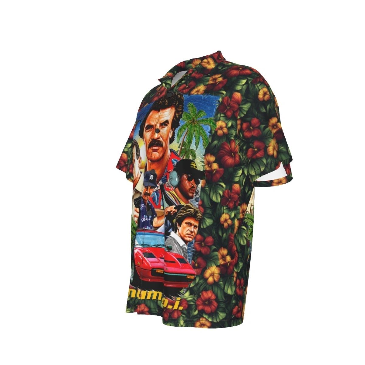 MAGNUM PI OVER PRINT SHIRT & TANK