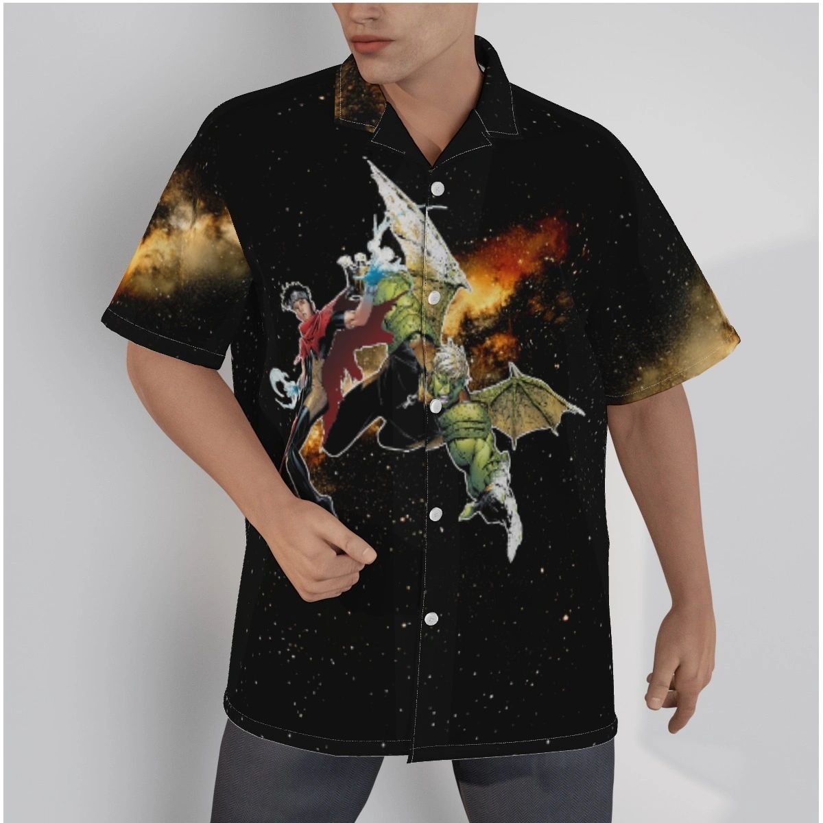 WICCAN HULKLING OVER PRINT SHIRT & TANK