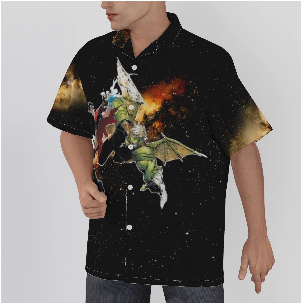 WICCAN HULKLING OVER PRINT SHIRT & TANK