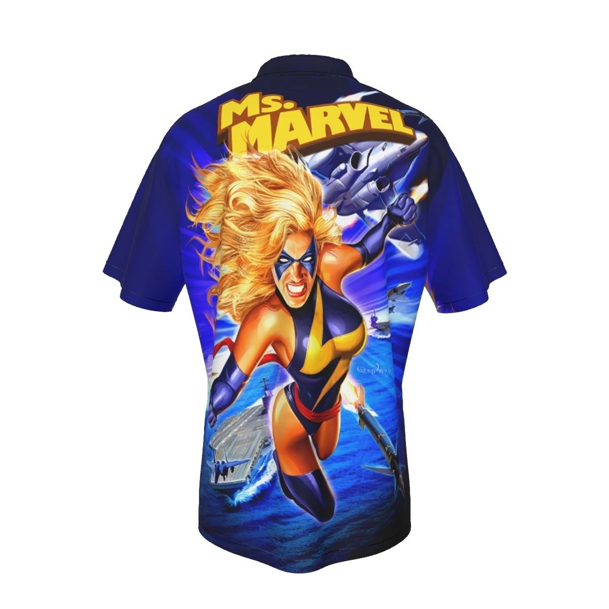 MS MARVEL 12 V3 OVER PRINT SHIRT & TANK
