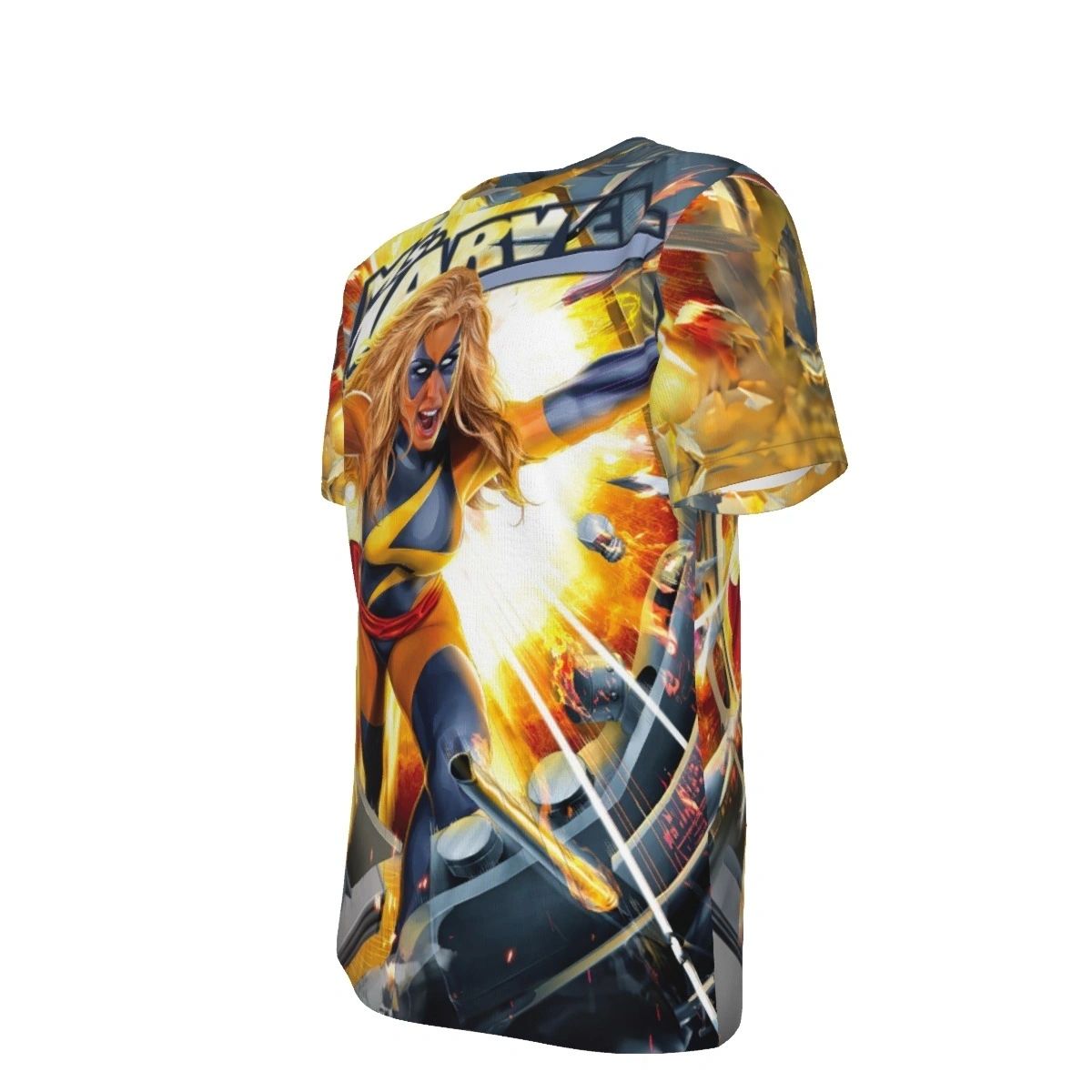 MS MARVEL 17 V3 OVER PRINT SHIRT & TANK