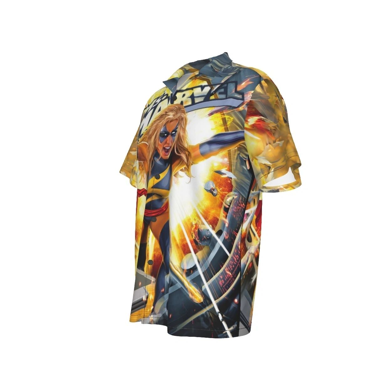 MS MARVEL 17 V3 OVER PRINT SHIRT & TANK