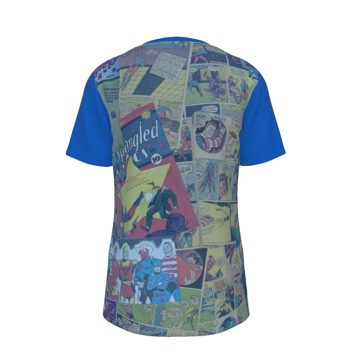 STAR SPANGLED KID READY OVER PRINT SHIRT & TANK