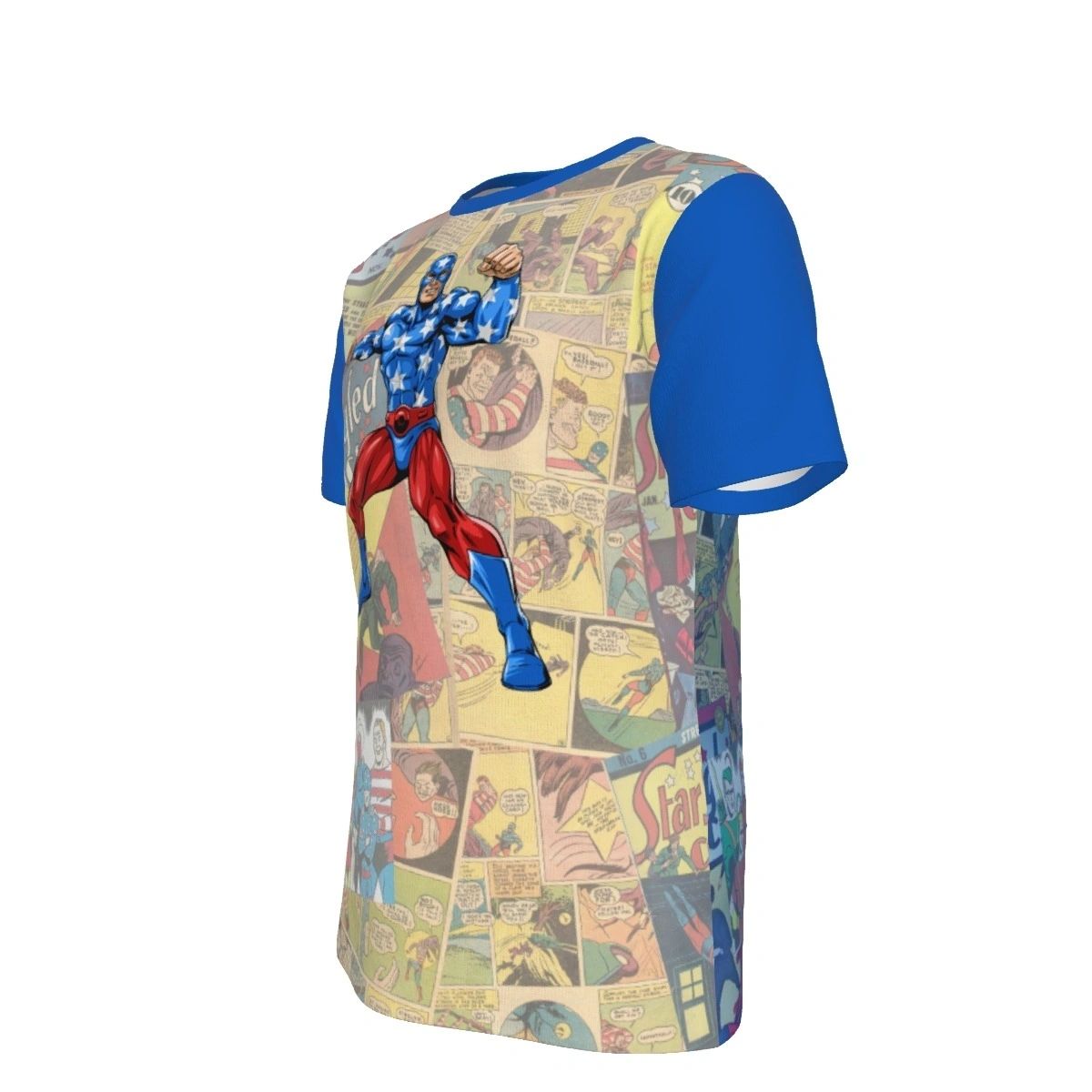 STAR SPANGLED KID READY OVER PRINT SHIRT & TANK