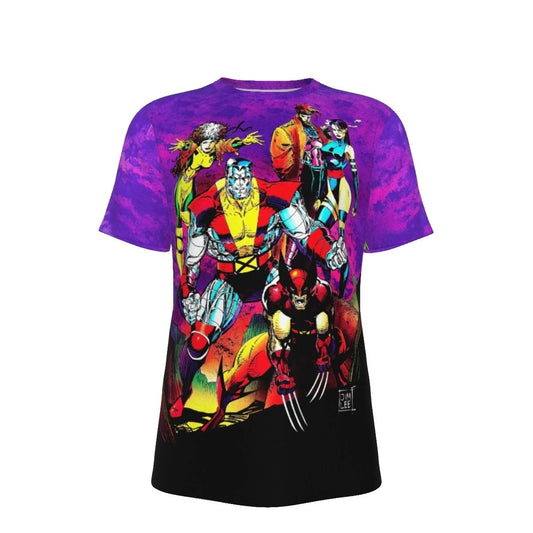 XMEN MIGHTY MUTANT TOUR OVER PRINT SHIRT & TANK- JIM LEE ART