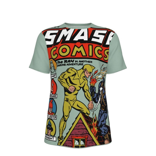 SMASH COMICS 25 OVER PRINT SHIRT & TANK - THE RAY