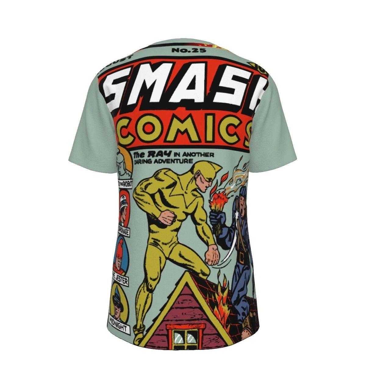 SMASH COMICS 25 OVER PRINT SHIRT & TANK - THE RAY
