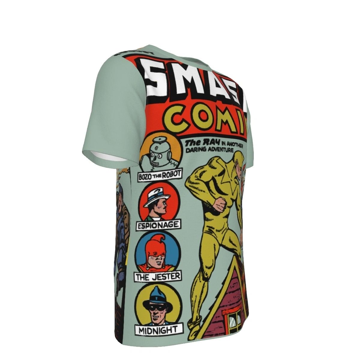 SMASH COMICS 25 OVER PRINT SHIRT & TANK - THE RAY