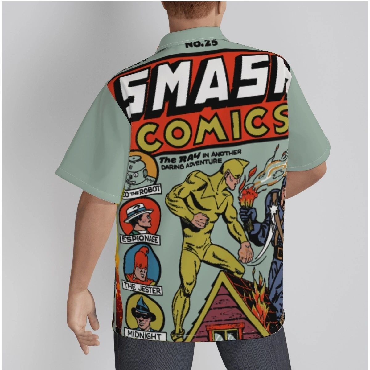 SMASH COMICS 25 OVER PRINT SHIRT & TANK - THE RAY