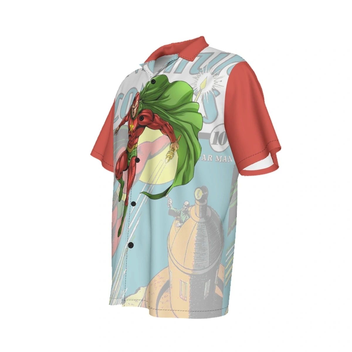 GOLDEN AGE STARMAN READY OVER PRINT SHIRT & TANK
