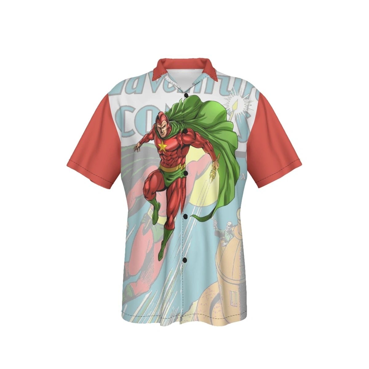 GOLDEN AGE STARMAN READY OVER PRINT SHIRT & TANK