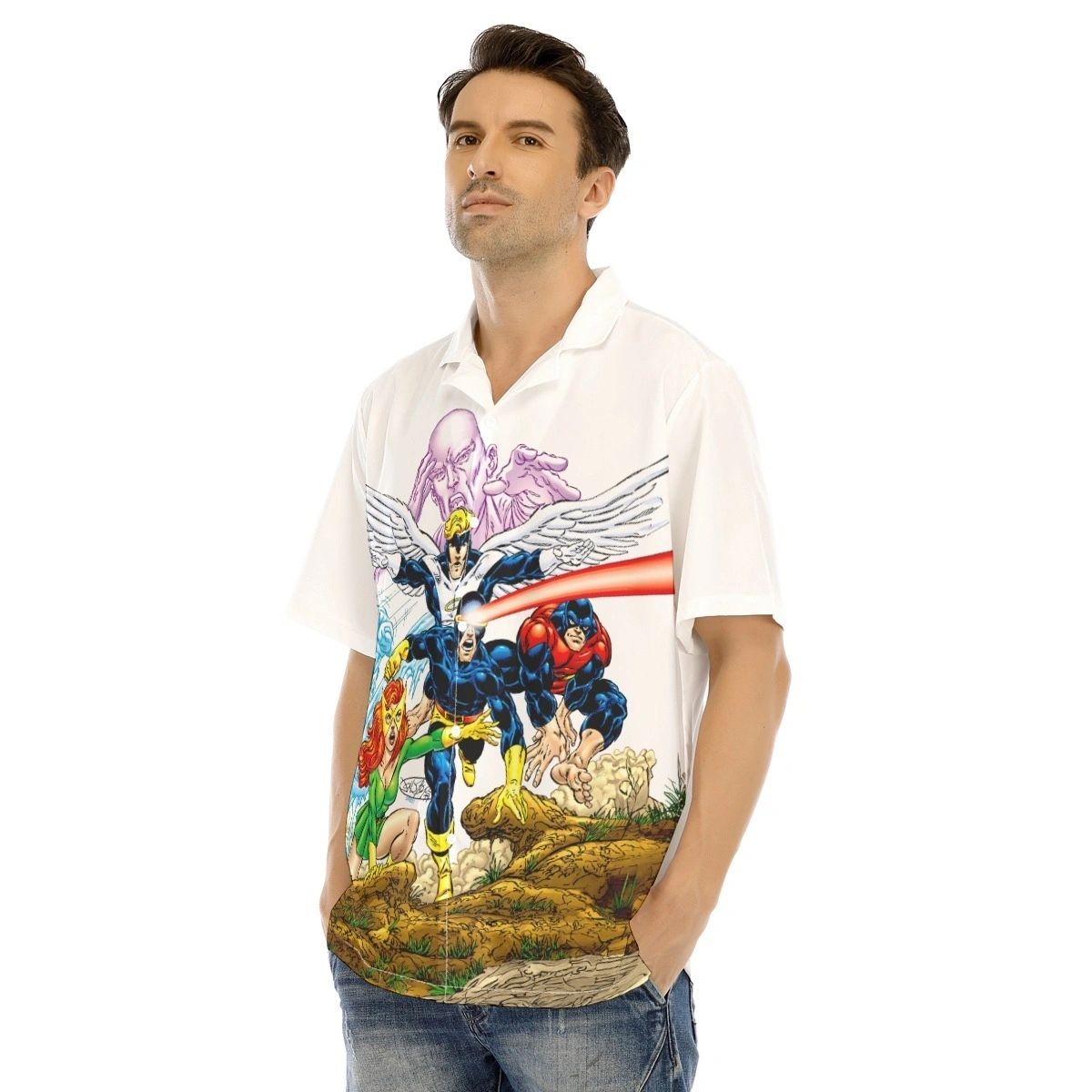 XMEN THE HIDDEN YEARS ALL OVER PRINT SHIRT & TANK- JOHN BYRNE