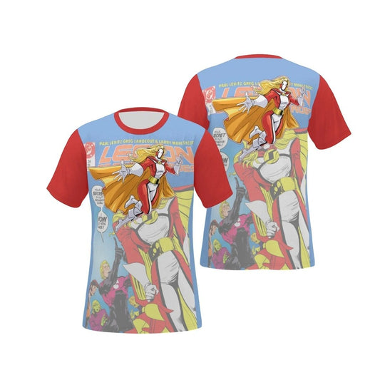 SENSOR GIRL READY GLOW OVER PRINT SHIRT & TANK - OVER LEGION24