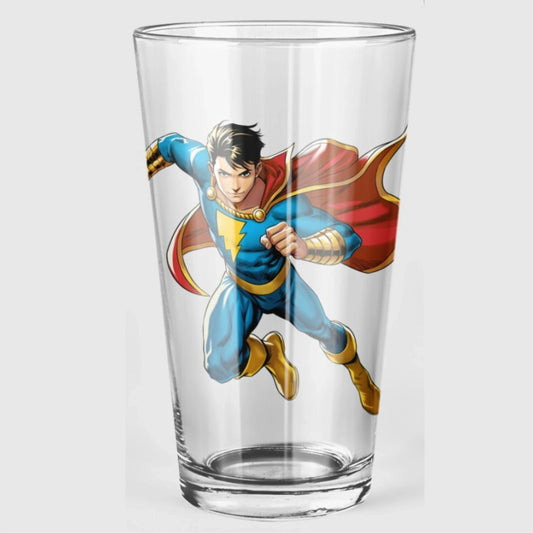 CAPTAIN MARVEL JR READY PINT GLASS