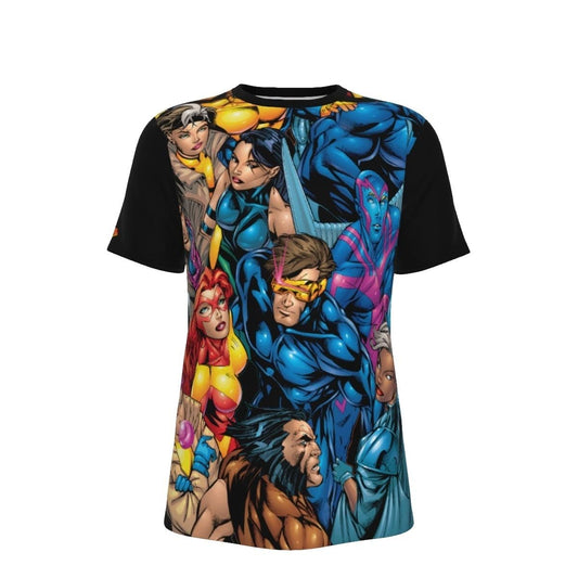 XMEN LOOK UP ALL OVER PRINT SHIRT & TANK- JIM LEE