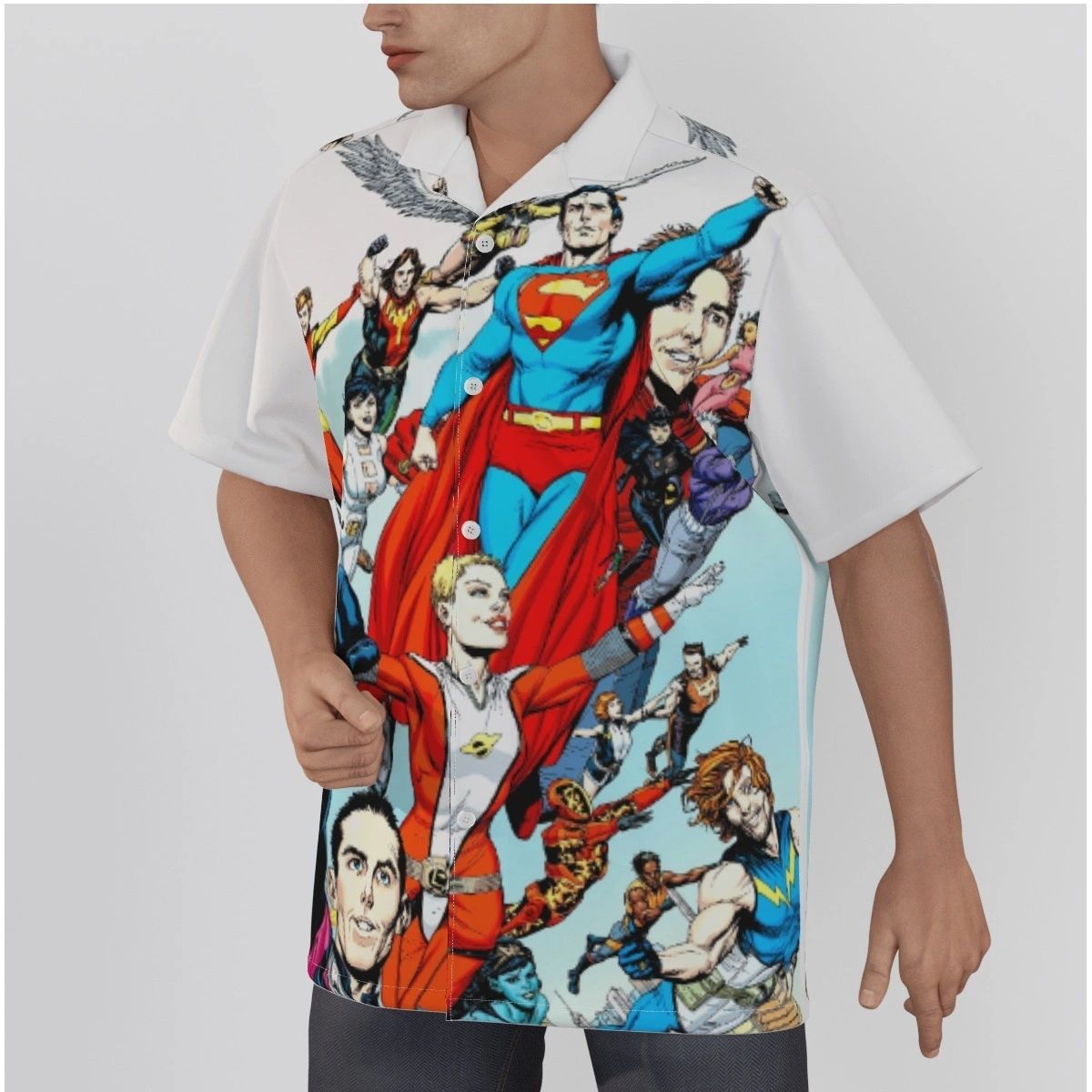 LEGION TAKE OFF OVER PRINT SHIRT & TANK - GARY FRANK
