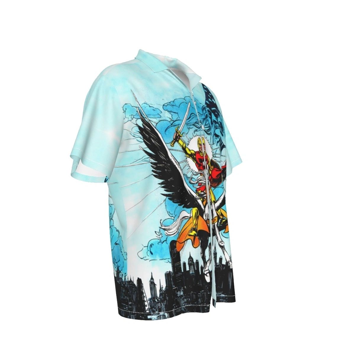 SHINING KNIGHT OVER PRINT SHIRT & TANK - ALL STAR SQUADRON 62