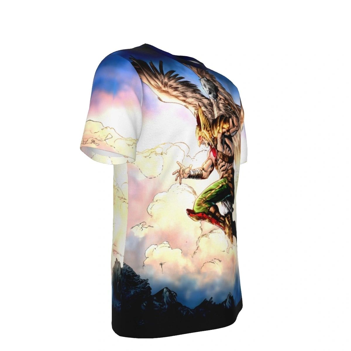 HAWKMAN PINUP ALL OVER PRINT SHIRT & TANK - FINCH ART
