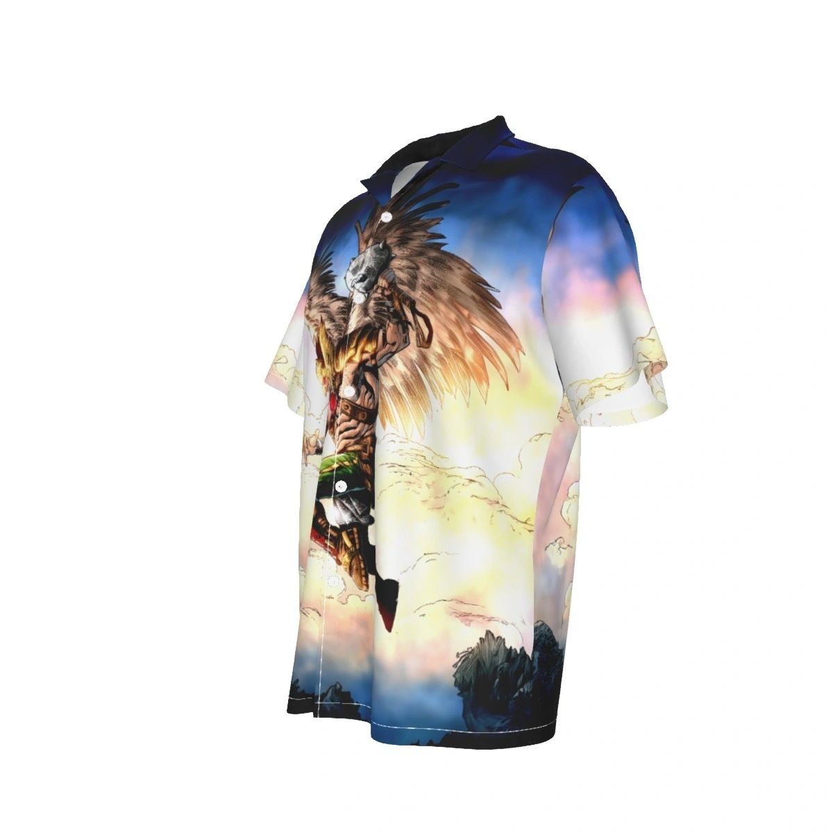 HAWKMAN PINUP ALL OVER PRINT SHIRT & TANK - FINCH ART
