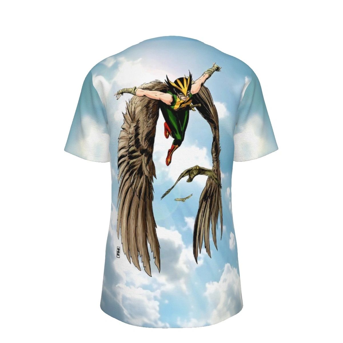 HAWKGIRL PINUP ALL OVER PRINT SHIRT & TANK
