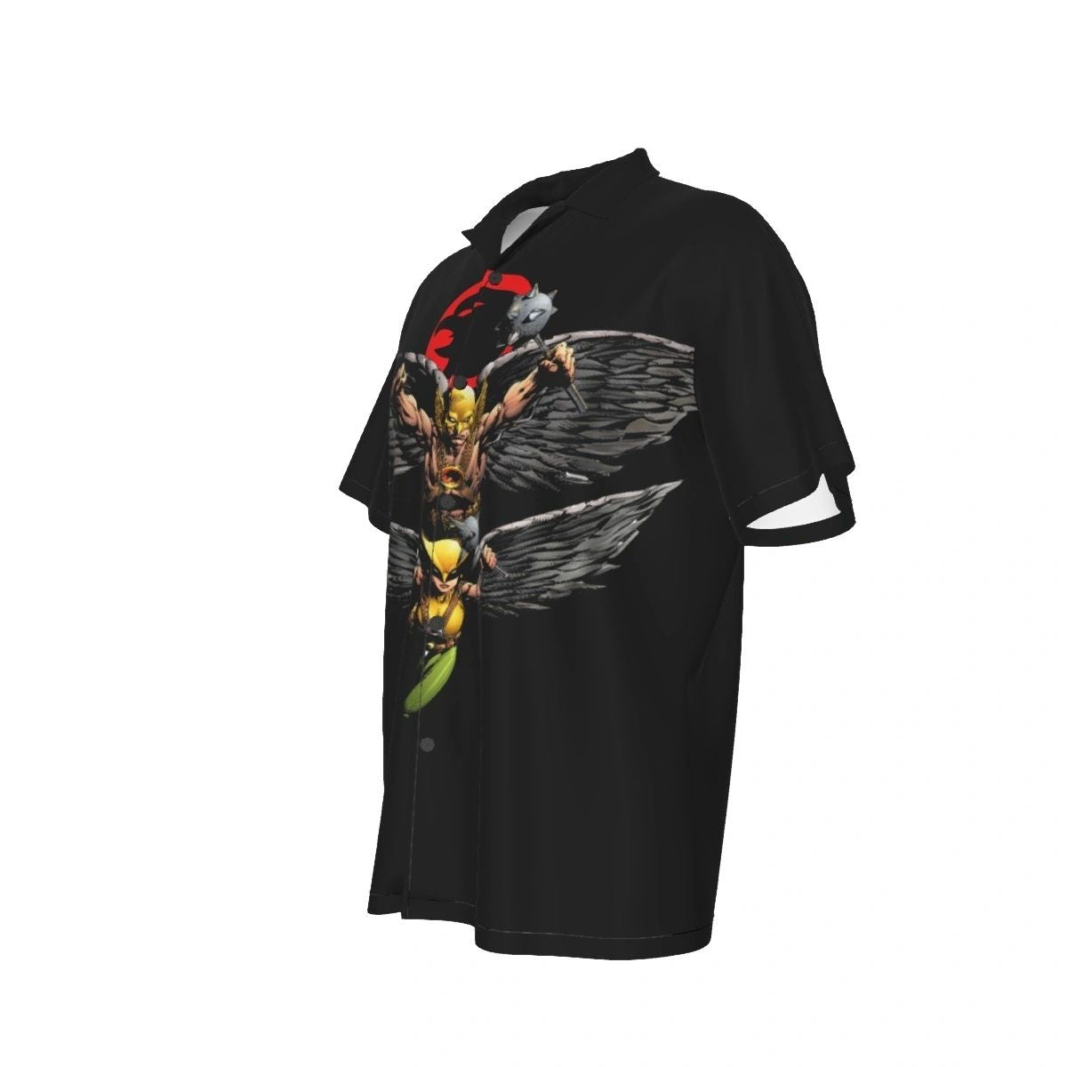 HAWKMAN HAWKGIRL ALL OVER PRINT SHIRT & TANK-BRIGHTEST DAY 18