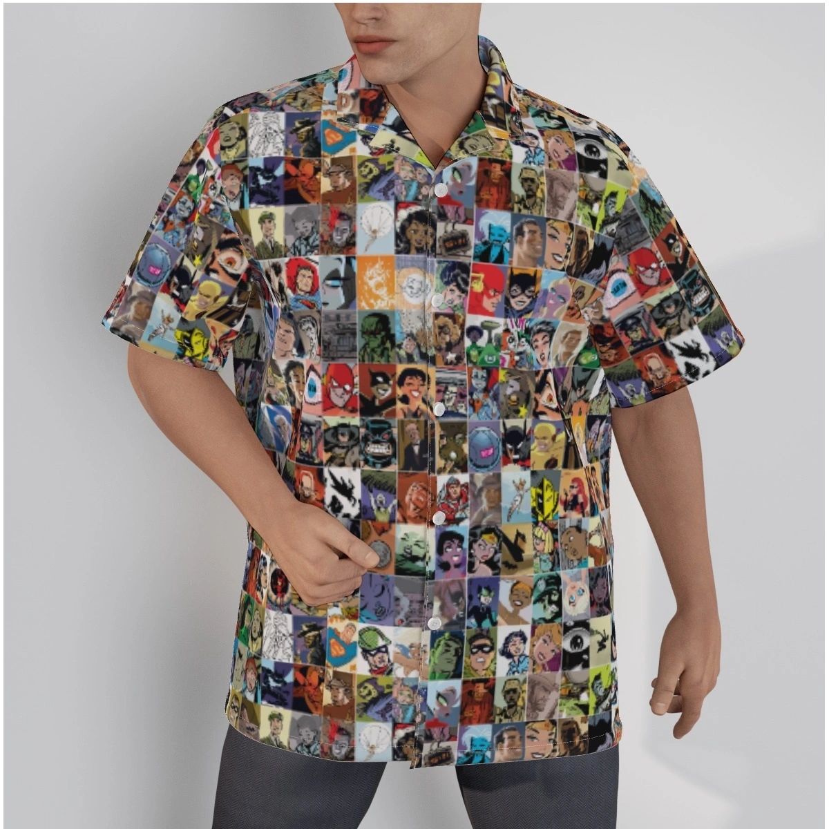 DARWYN COOK ART BOXES ALL OVER PRINT SHIRT & TANK
