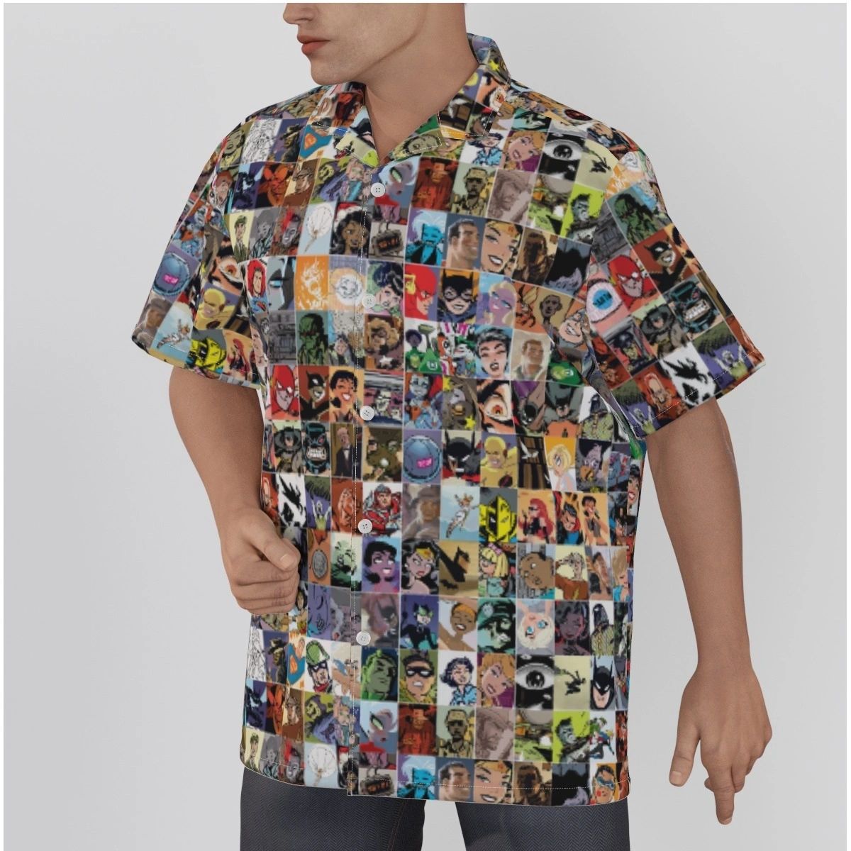 DARWYN COOK ART BOXES ALL OVER PRINT SHIRT & TANK
