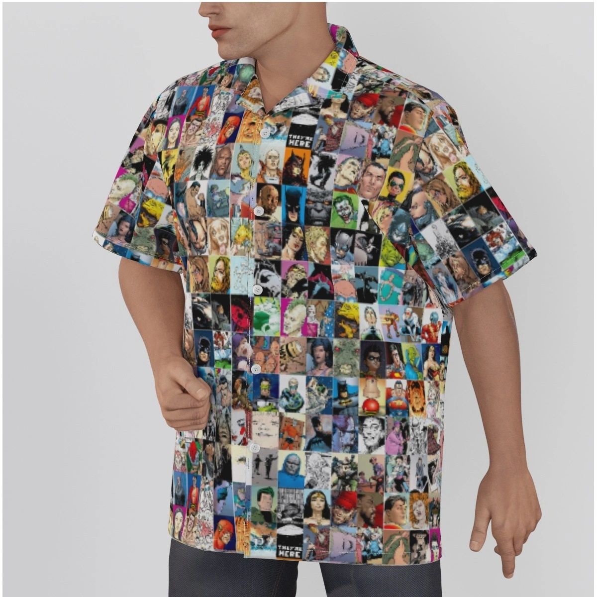 FRANK QUITELY ART BOXES ALL OVER PRINT SHIRT & TANK