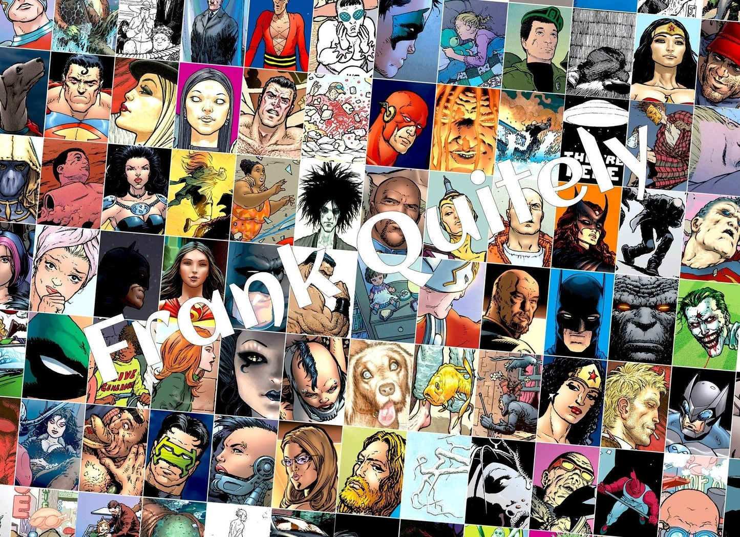 FRANK QUITELY ART BOXES ALL OVER PRINT SHIRT & TANK