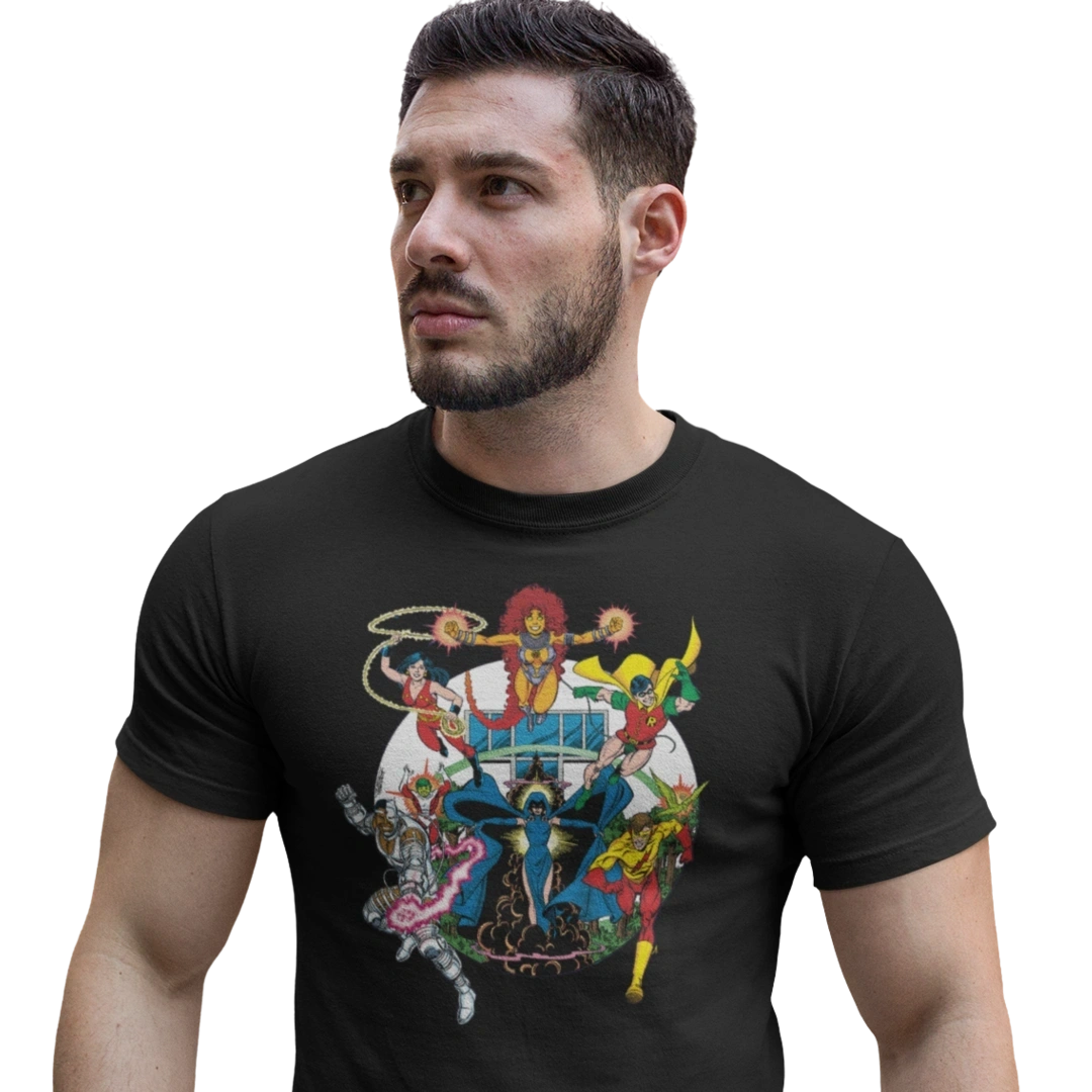 PEREZ TEEN TITANS CIRCLE ALL OVER PRINT SHIRT & TANK