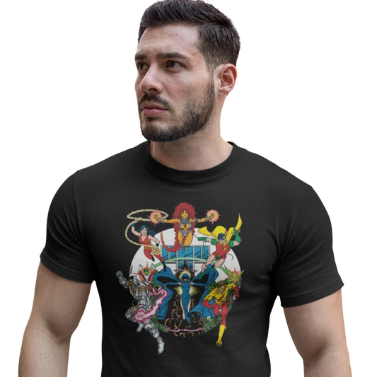 PEREZ TEEN TITANS CIRCLE ALL OVER PRINT SHIRT & TANK