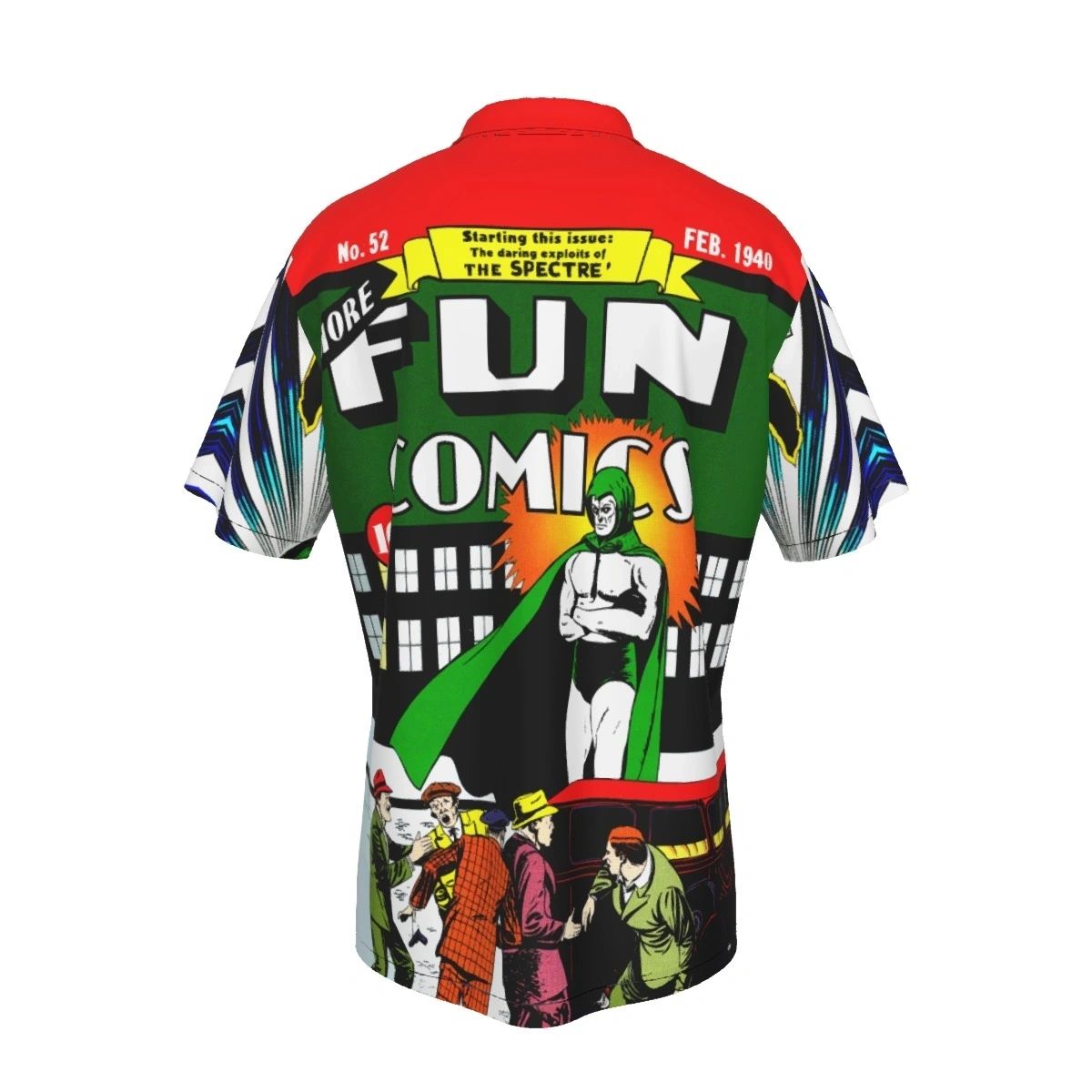 MORE FUN COMICS 52 READY ALL OVER PRINT SHIRT & TANK - SPECTRE
