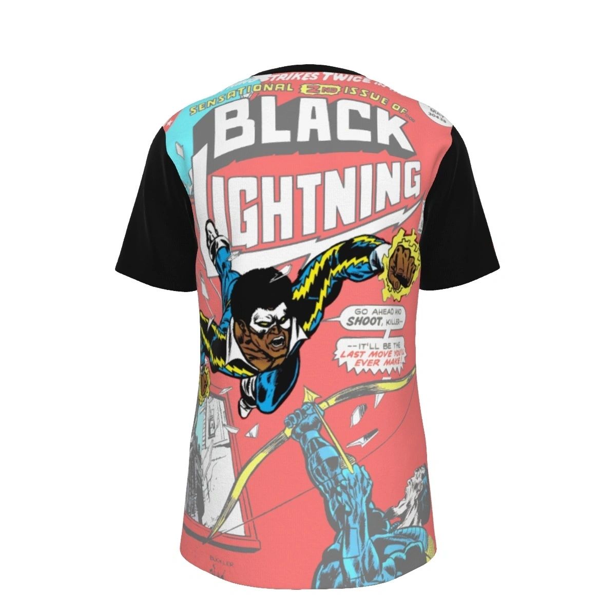 BLACK LIGHTNING 2 ALL OVER PRINT SHIRT & TANK