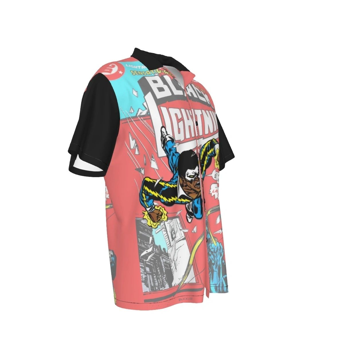 BLACK LIGHTNING 2 ALL OVER PRINT SHIRT & TANK