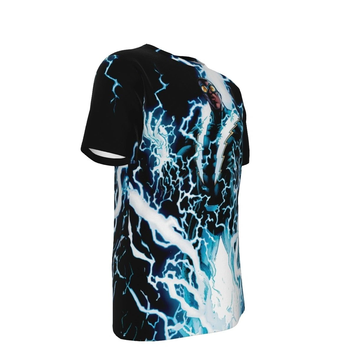 BLACK LIGHTNING ALL OVER PRINT SHIRT & TANK-BATMAN OUTSIDERS 9
